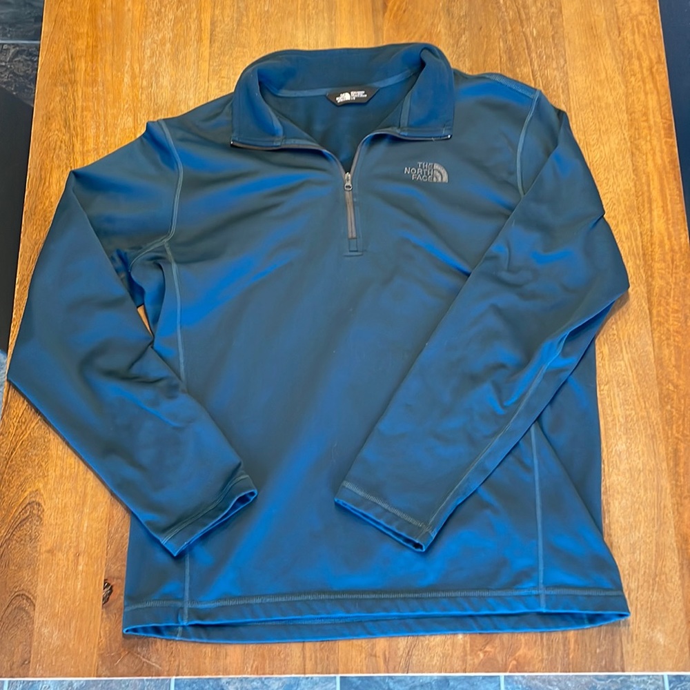 The North Face, 1/4 Zip Fleece, Emerald Green